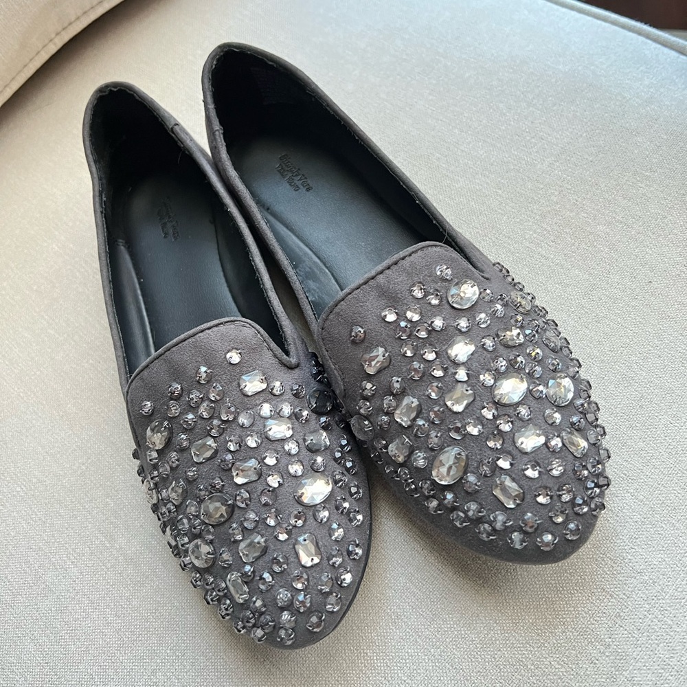 Simply Vera Vera Wang slip on flats loafers jewel toe shoe size 8 medium - Picture 9 of 13